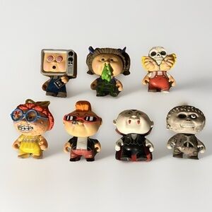Garbage Pail Kids Funko Action Figure Lot 7 Pieces Retro 1980's GPK
